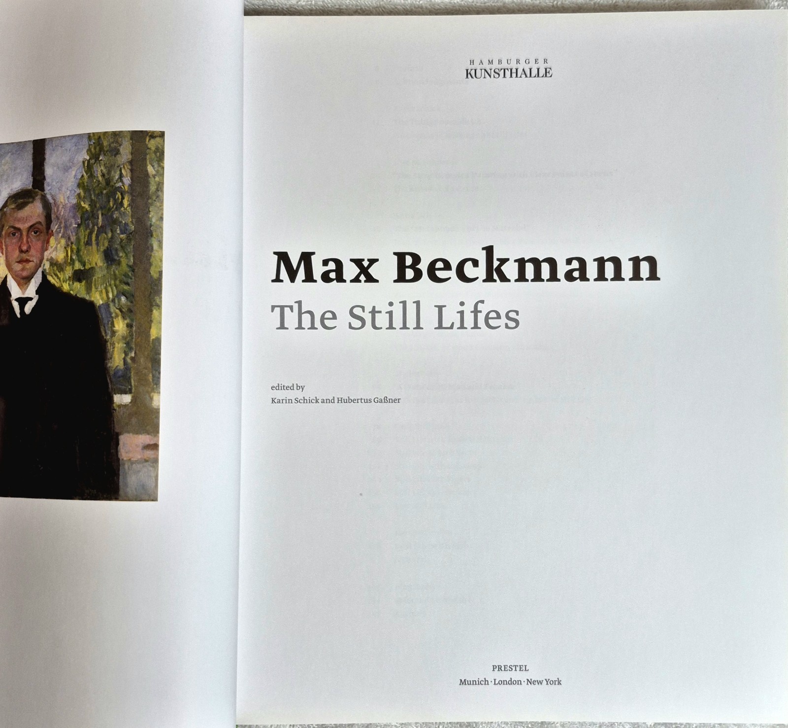 Max Beckmann: The Still Lifes (Hamburger Kunsthalle Museum Edition • 2014) Rare