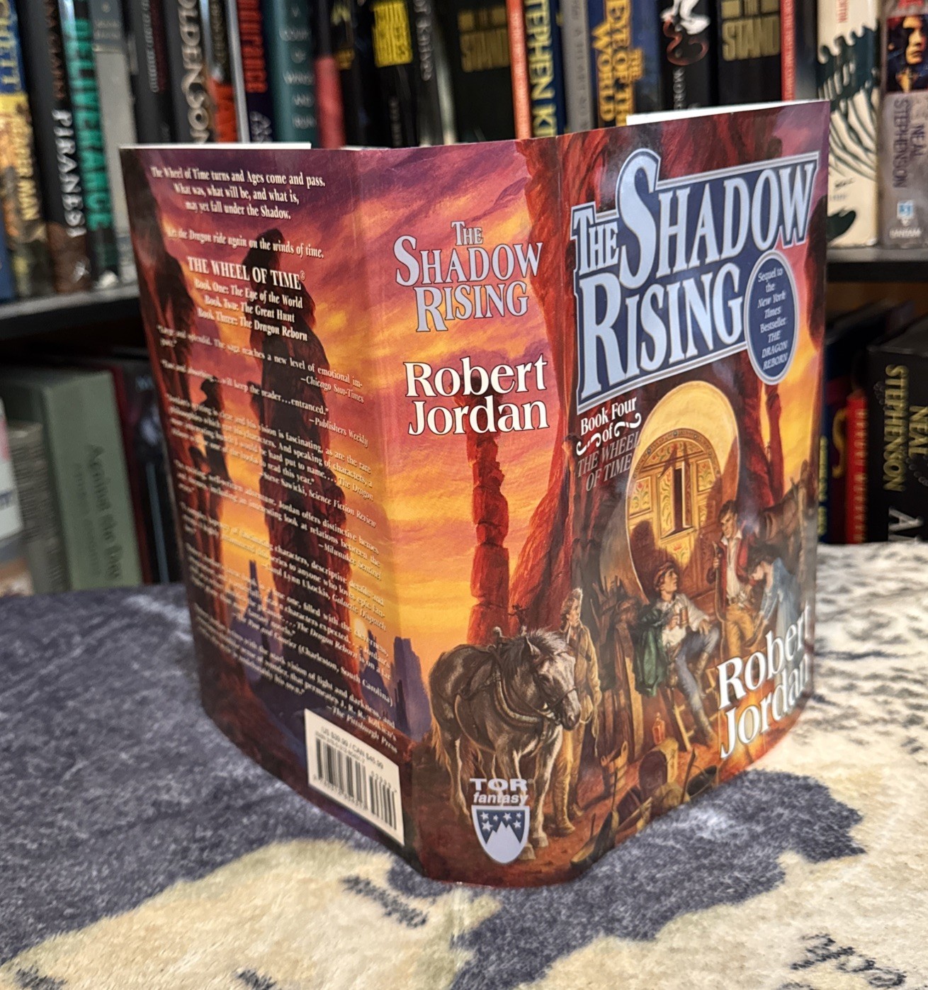 The Shadow Rising – Robert Jordan (Hardcover) Later Print, VG+, Full-Sized