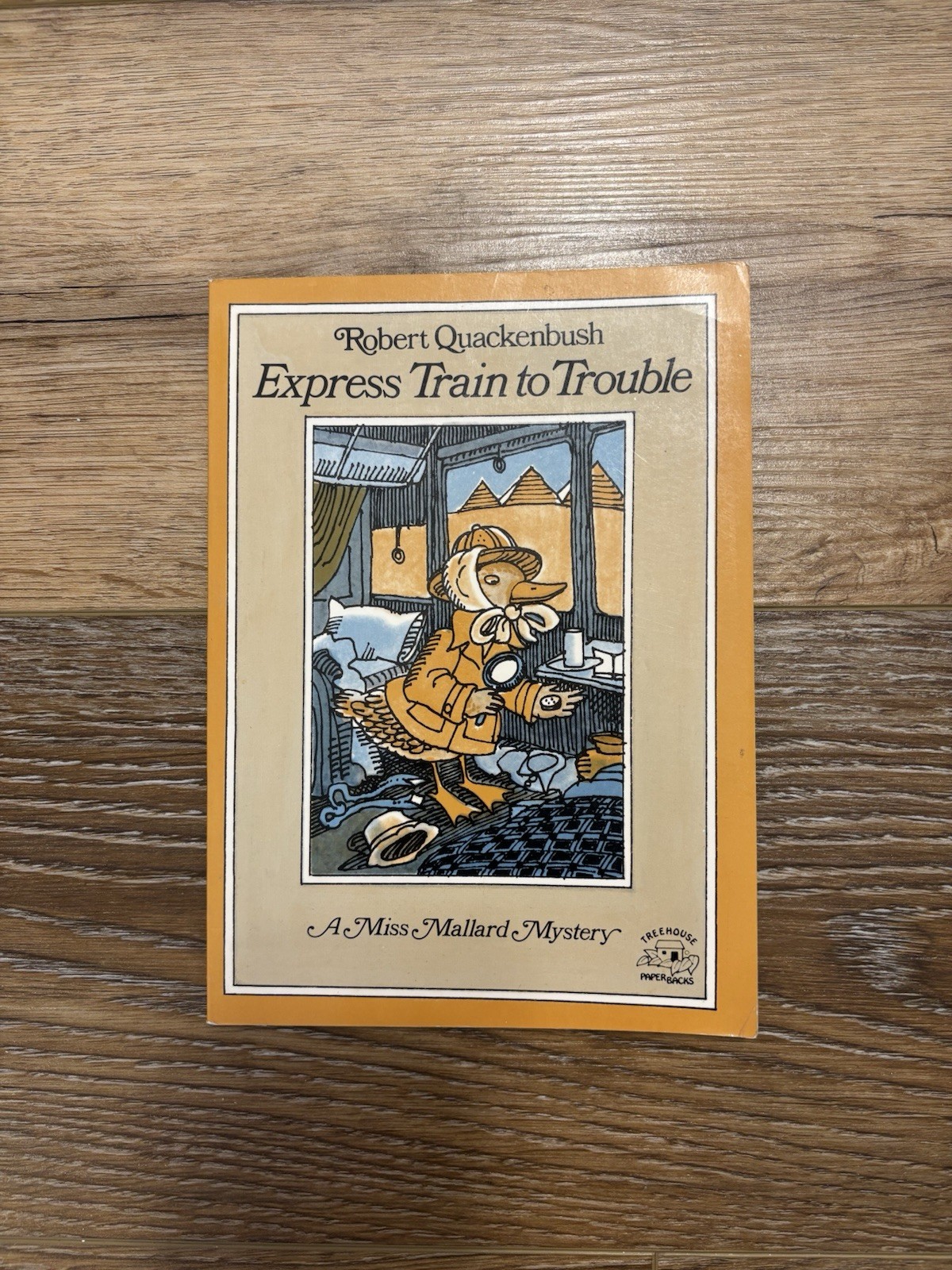 ‘Express Train to Trouble’ Book By Robert Quackenbush A Miss Mallard Mystery