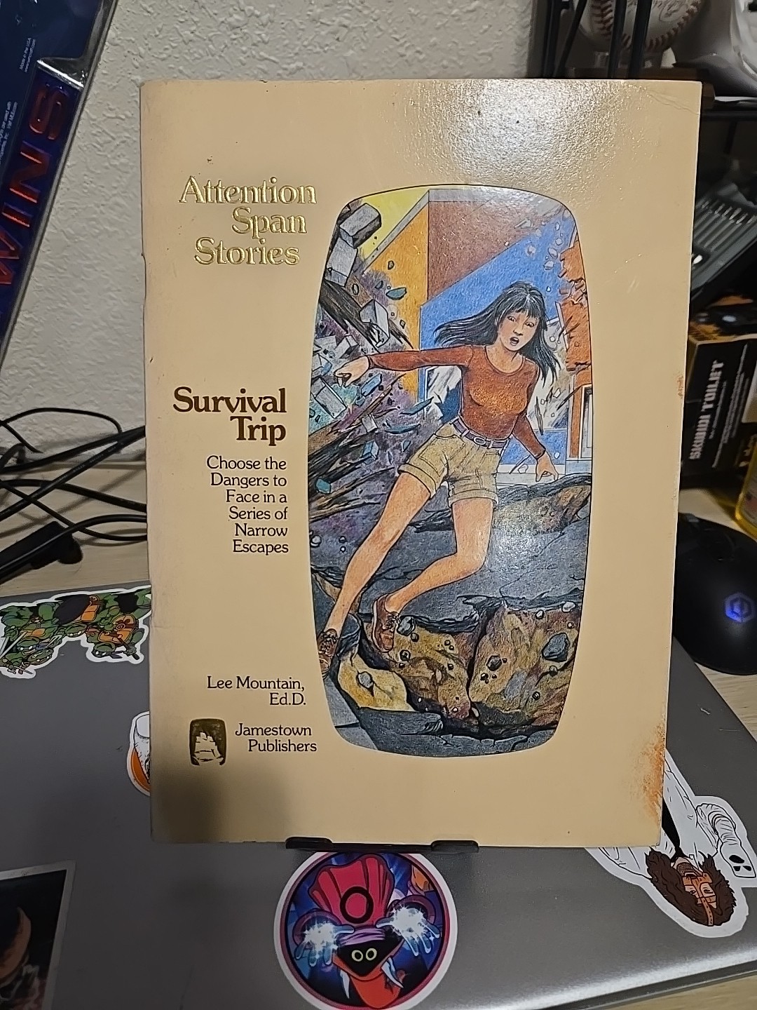 Attention Span Stories Survival Trip Lee Mountain Jamestown Publishers #582