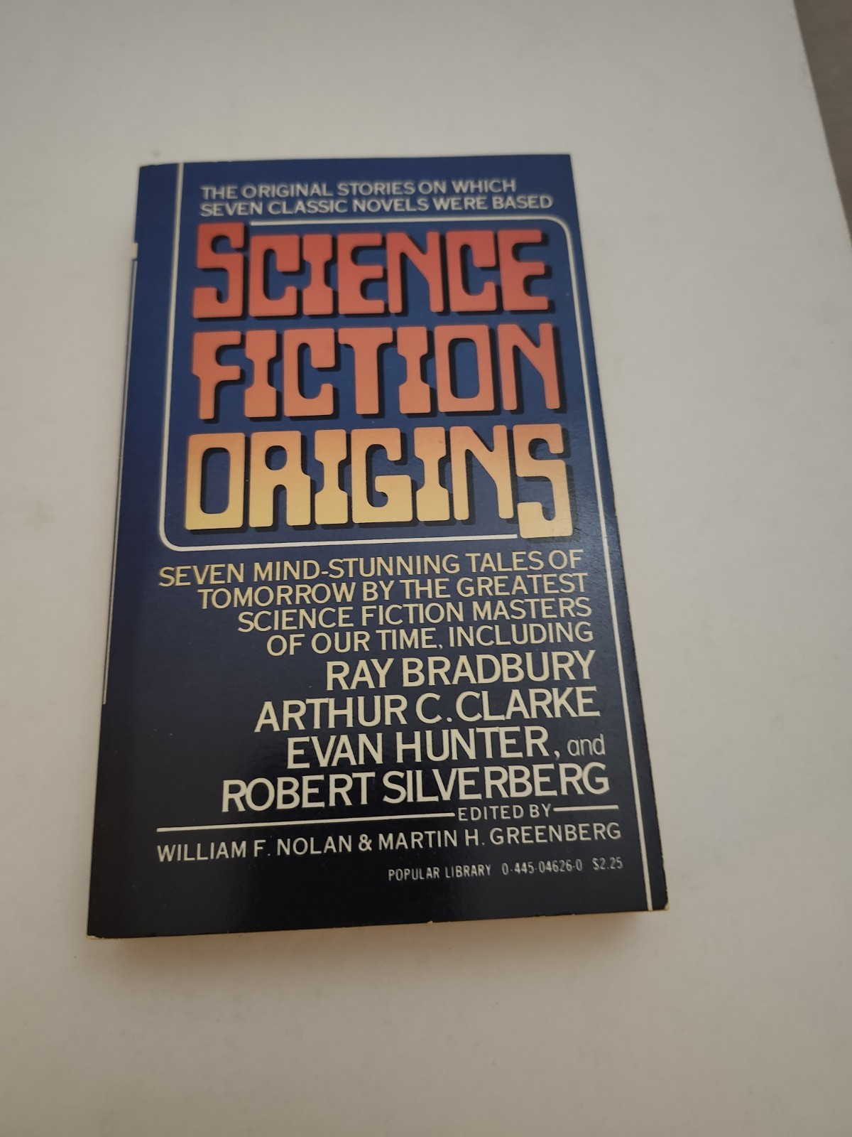 Science Fiction Origins ~ William F. Nolan ~ Fawcett 1980 ~ 1st Ed. PB Like New