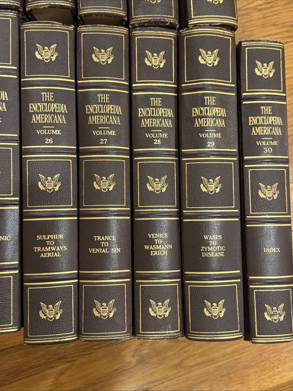 The Encyclopedia Americana 1956 Edition 30 Volume Complete Set
