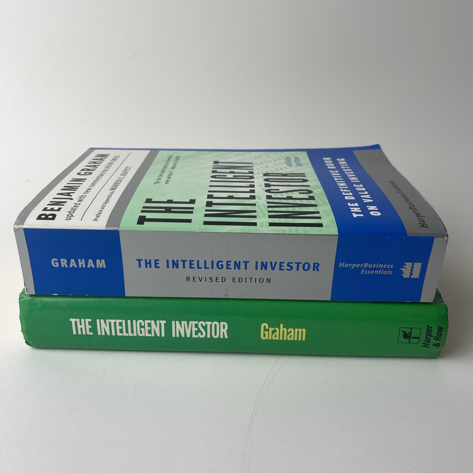 THE INTELLIGENT INVESTER BENJAMIN GRAHAM 4th Revised Warren Buffett – 2 BOOK LOT