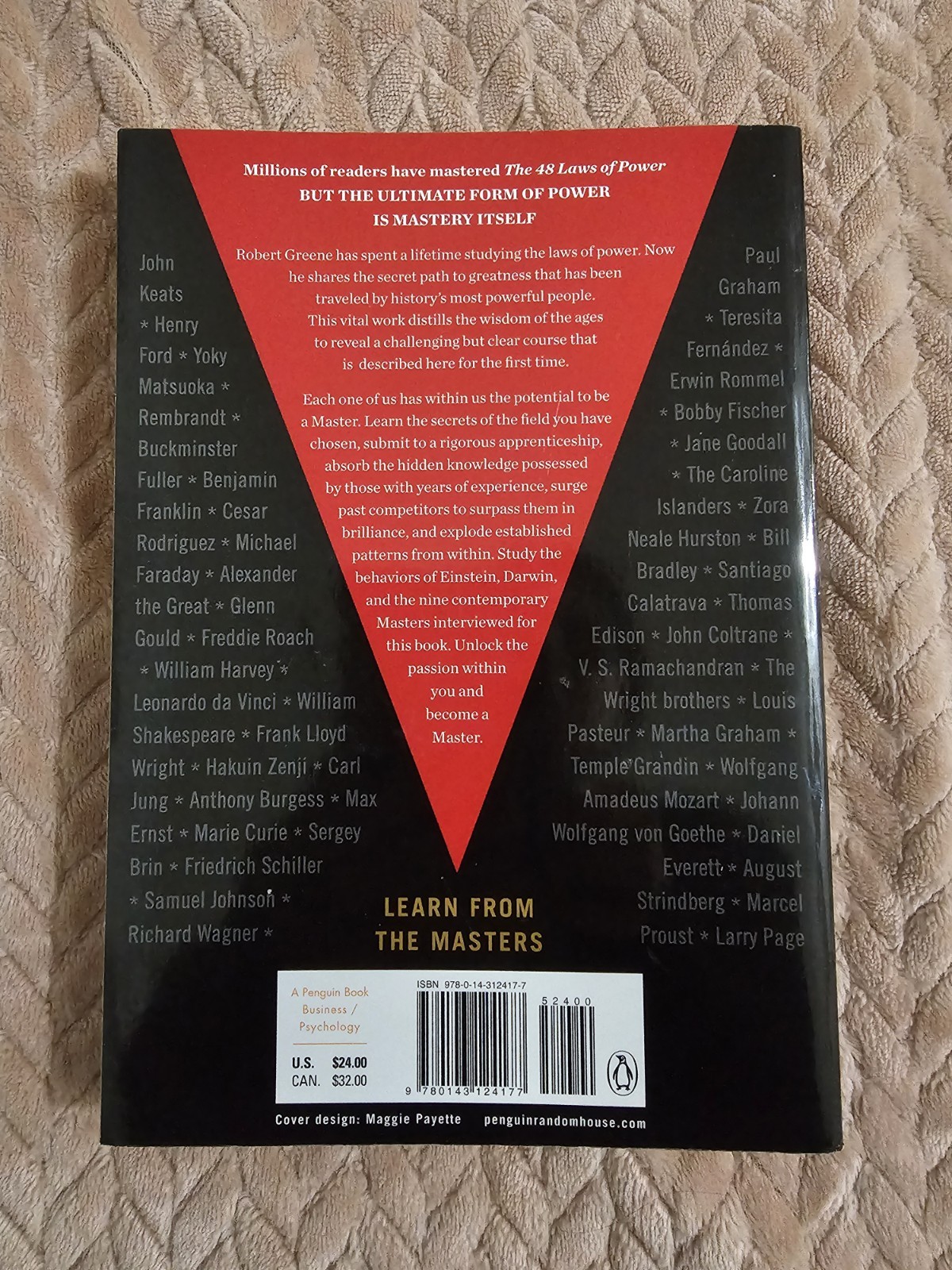 Robert Greene Mastery Trade Paperback 2013 Self-Help Business Motivational Book