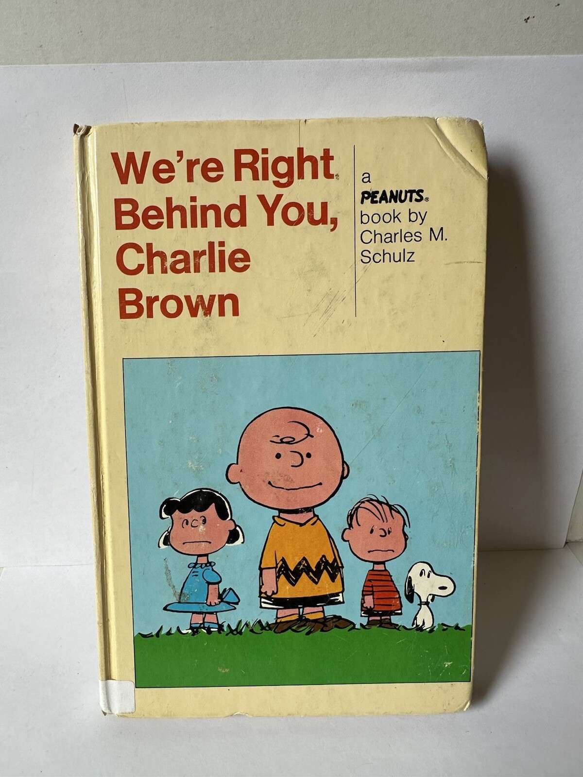 We’re Right Behind You, Charlie Brown , Charles Schulz Peanuts 1964 HC