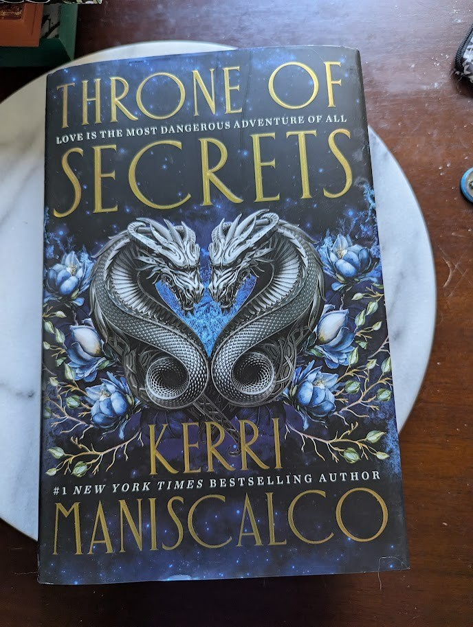 Throne of Secrets by Kerri Maniscalco (2024, Hardcover)