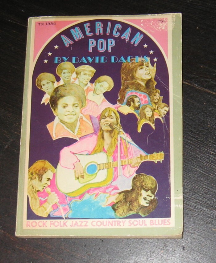 American Pop BOOK Michael Jackson 5 Kingston Trio JONI MITCHELL Peter Paul Mary