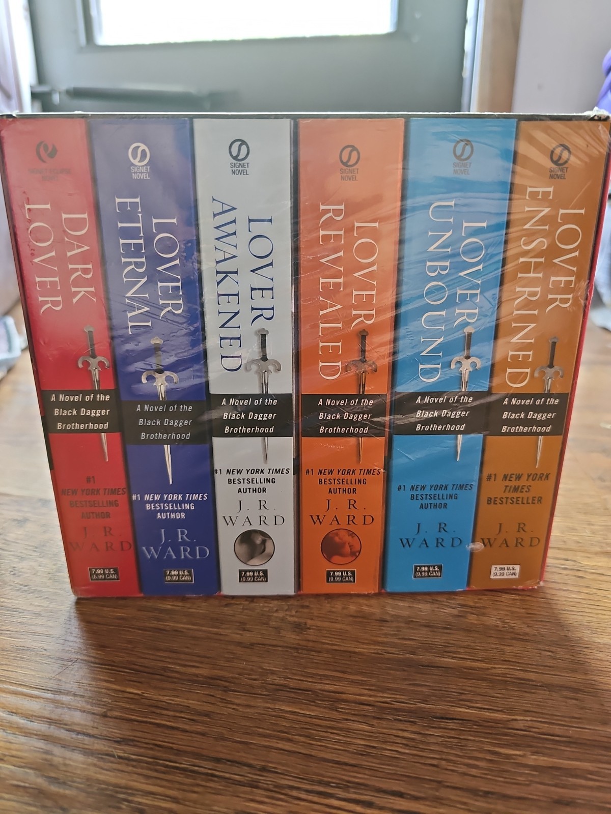 The Black Dagger Brotherhood By J.R. Ward Book Set Of 6 NEW SEALED