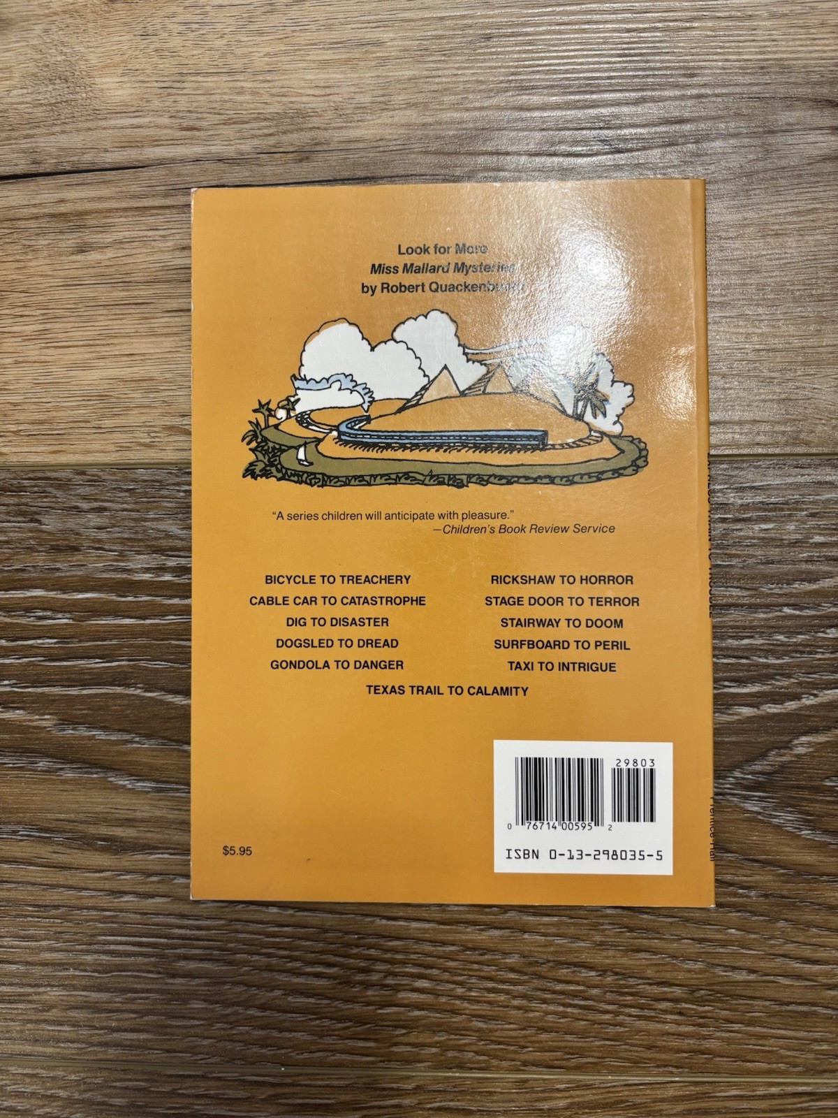 ‘Express Train to Trouble’ Book By Robert Quackenbush A Miss Mallard Mystery