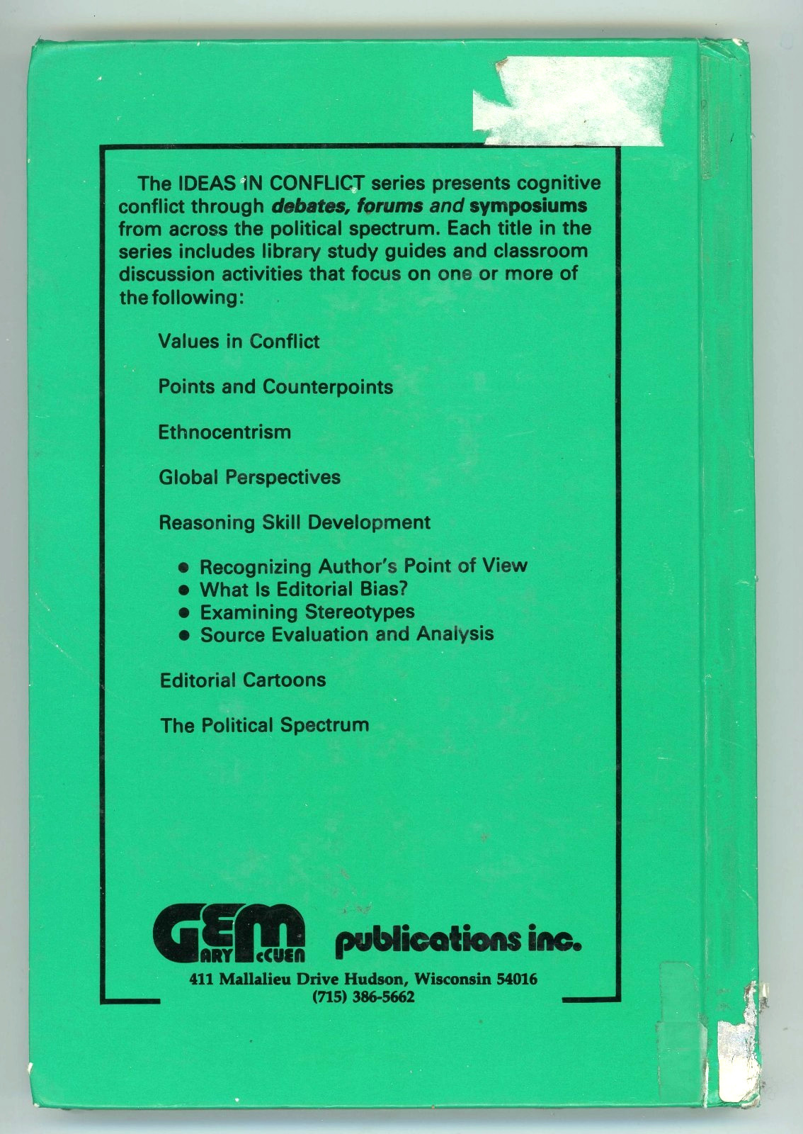 Treating the Mentally Disabled Gary E. McCuen 1988 6 Sections 135 Pages