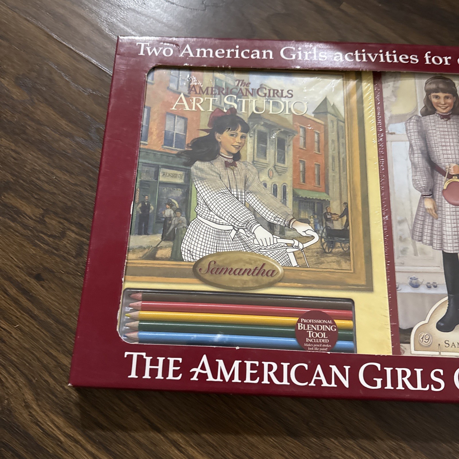 The American Girls Collection Samantha’s Paper Dolls & Art Studio Set NEW NIB