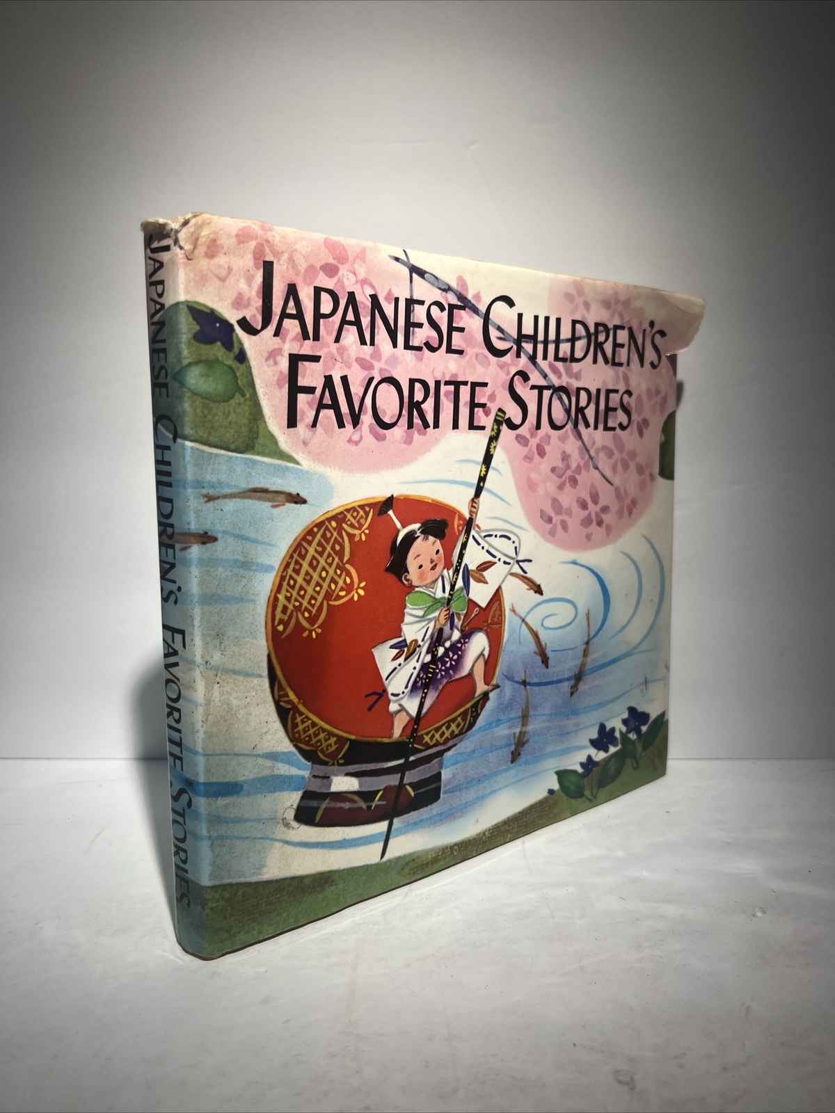 Japanese Children’s Favorite Stories vintage hardcover 1st/38th Edition HTF