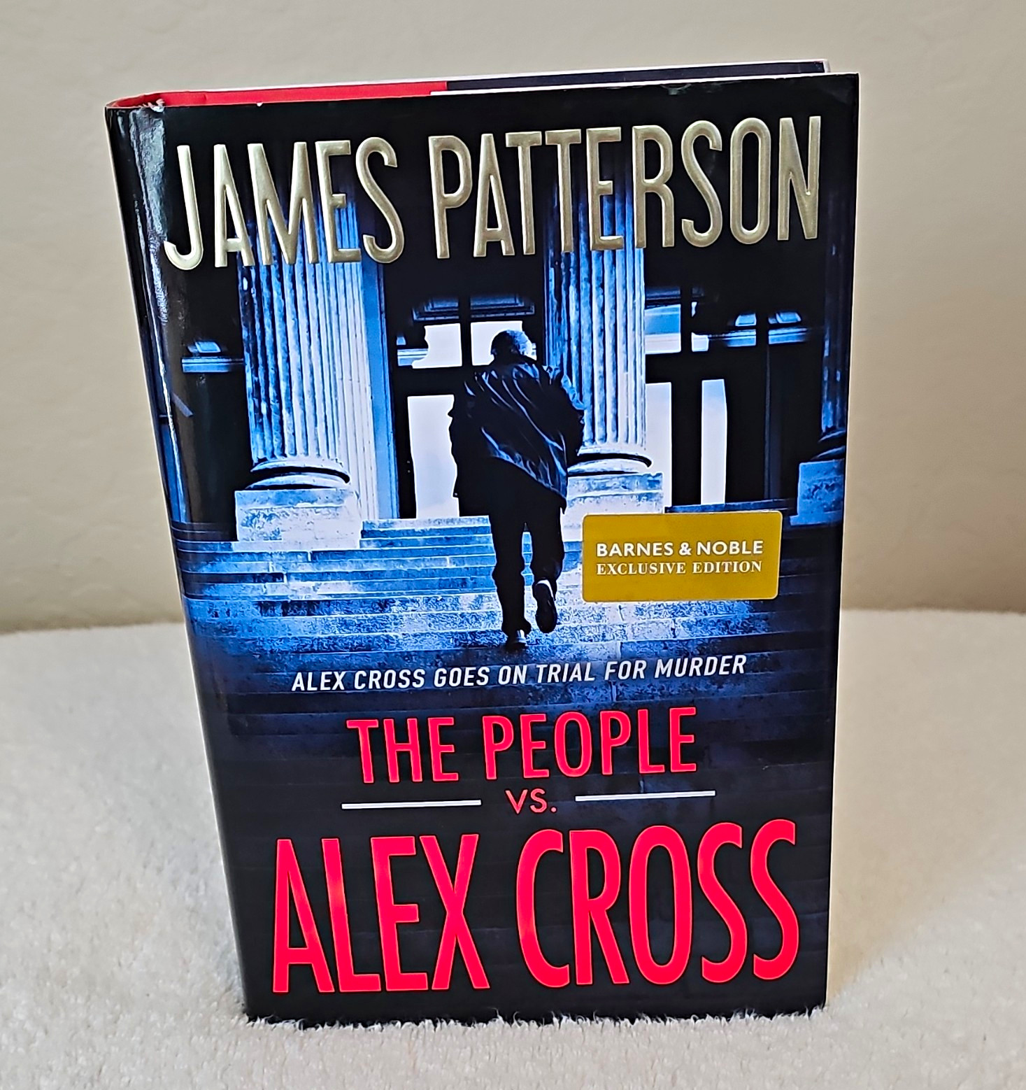 James Patterson “The People vs. Alex Cross” HC Large Type 2017