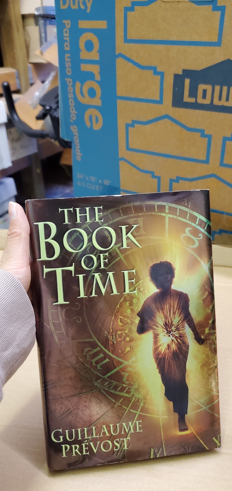 The Book of Time By Guillaume Prevost Arthur A. Levine Books Hardcover