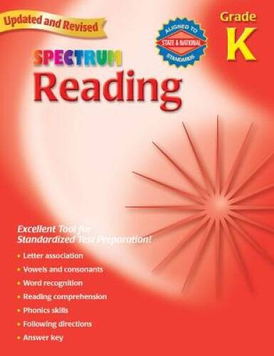 Spectrum Reading, Kindergarten – Paperback By School Specialty Publishing – GOOD