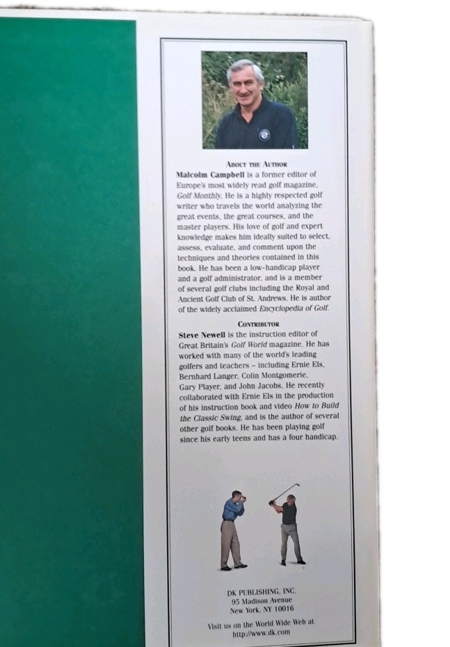 Ultimate Golf Techniques by Malcolm Campbell Over 500 Lessons And Tips 216 Pages