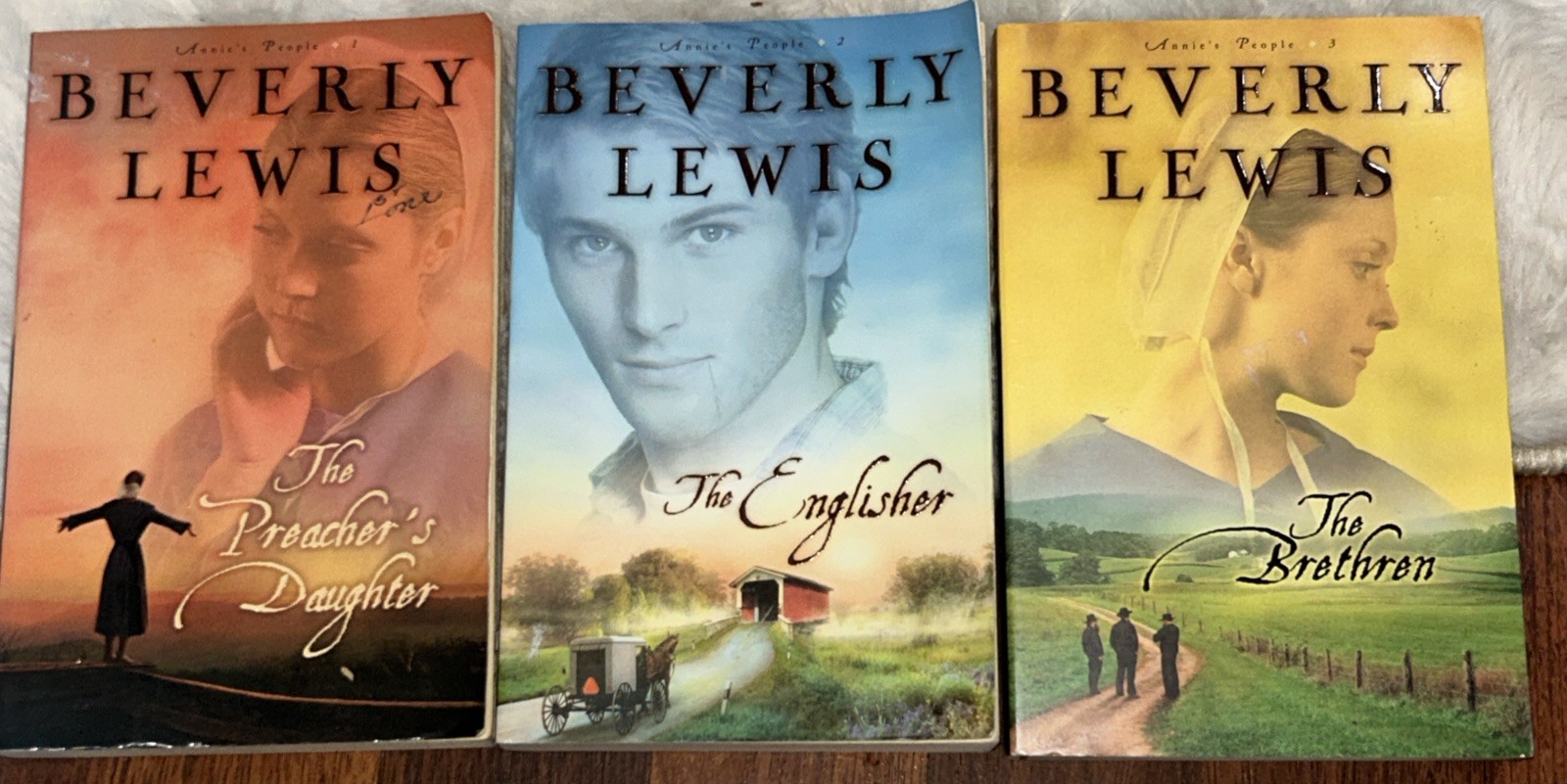 Beverly Lewis Annie’s People Paperback Set of 3 Books Trilogy Lot
