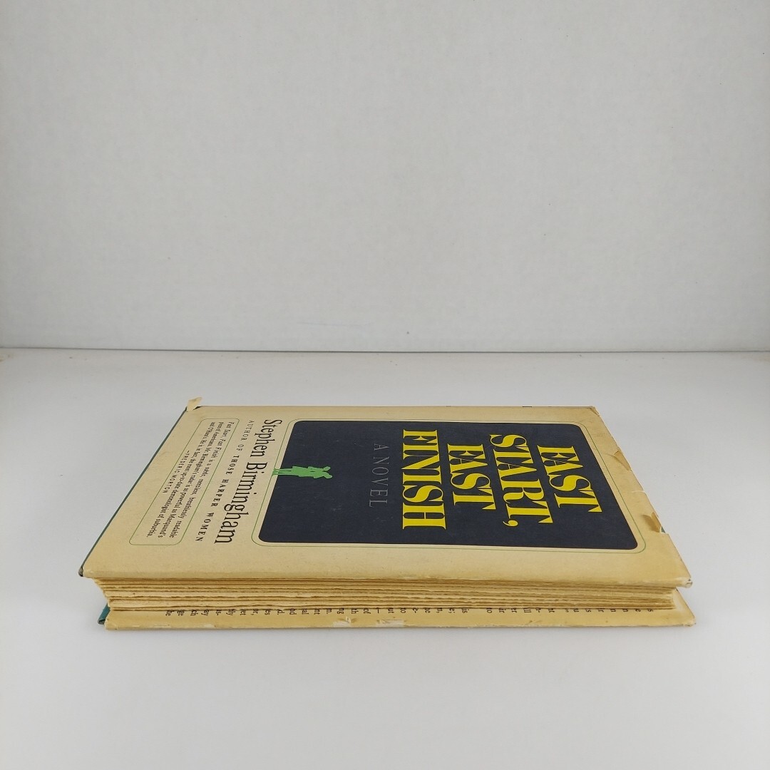 Fast Start, Fast Finish by Stephen Birmingham 1966 New American Library HCDJ BCE