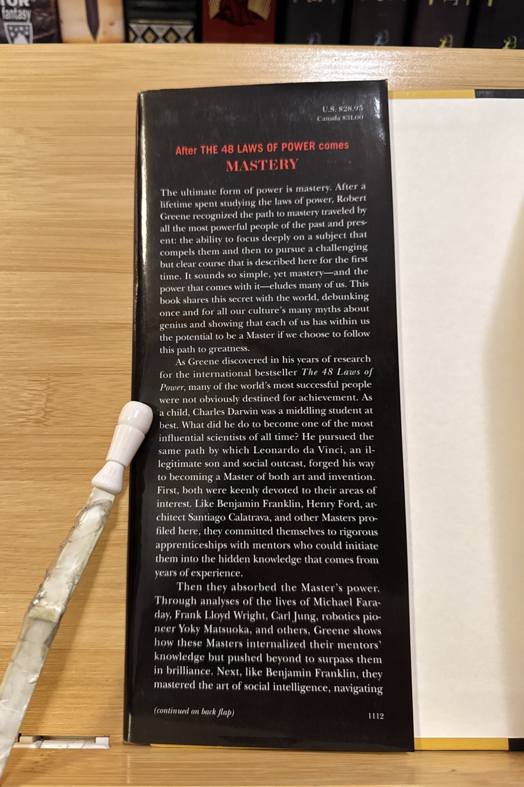 Mastery – Robert Greene (2012, Hardcover) First Edition/Print, 1st/1st, HCDJ