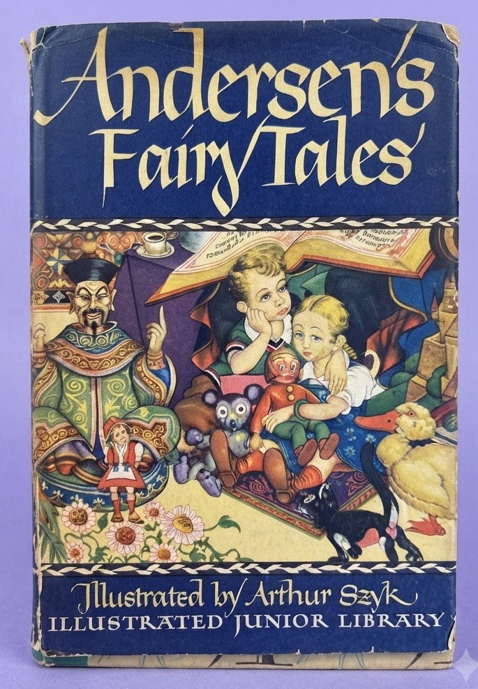 Hans Christian Andersen Andersen’s Fairy Tales HC Illus Arthur Szyk 1945