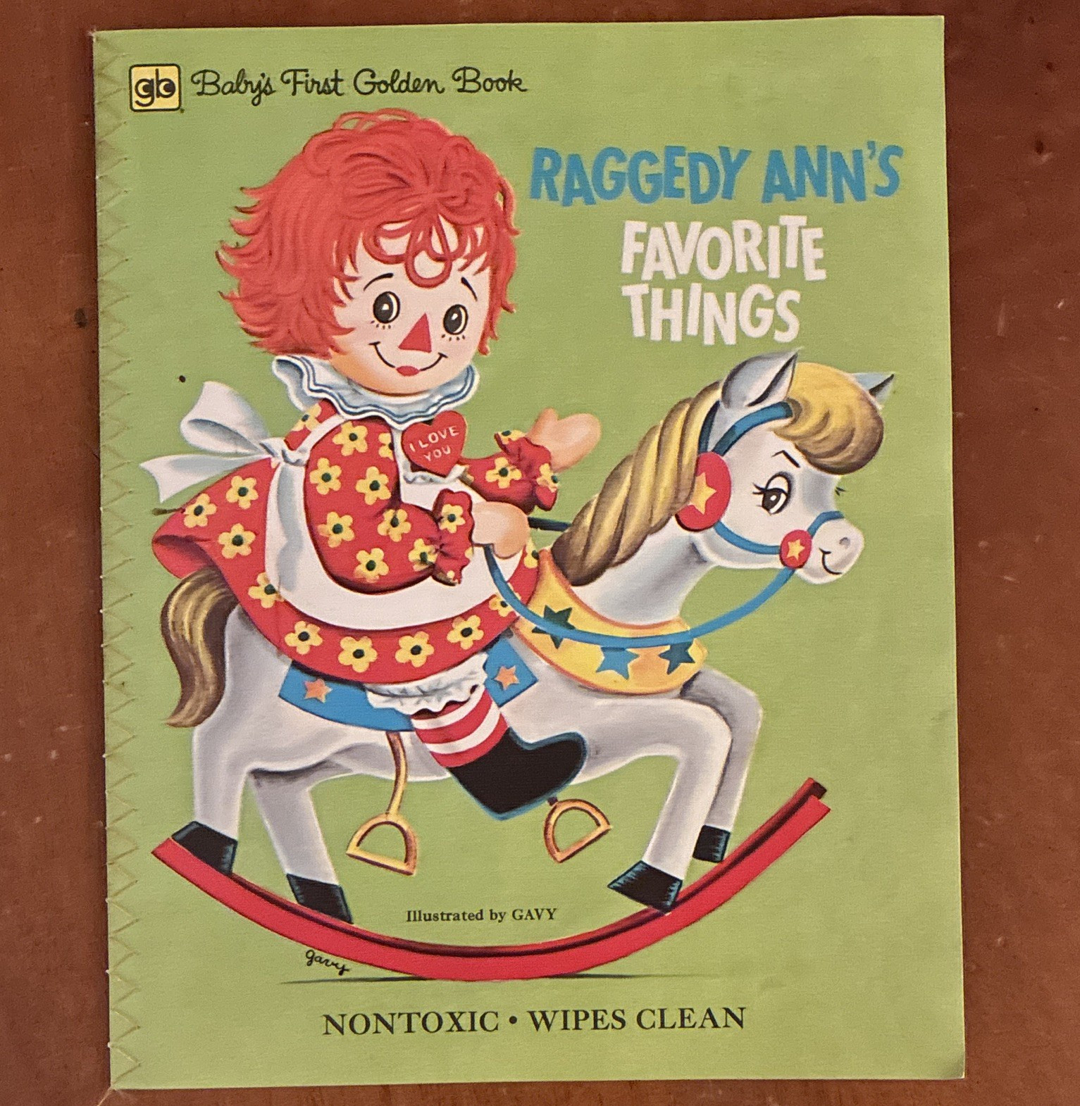 Golden Books Baby’s First: Raggedy Ann’s Favorite Things PB Illustrated