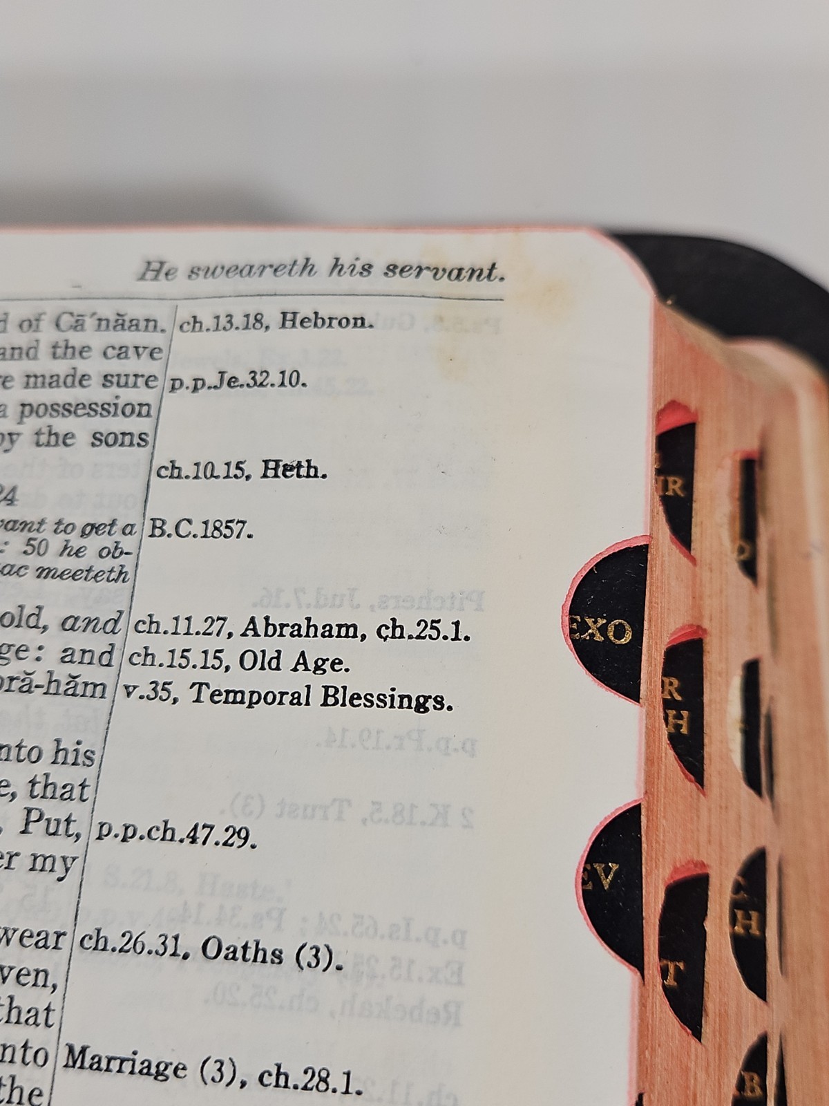 The New Chain Reference Bible THOMPSON 1934 3rd Improved Edition / 29th Reprint