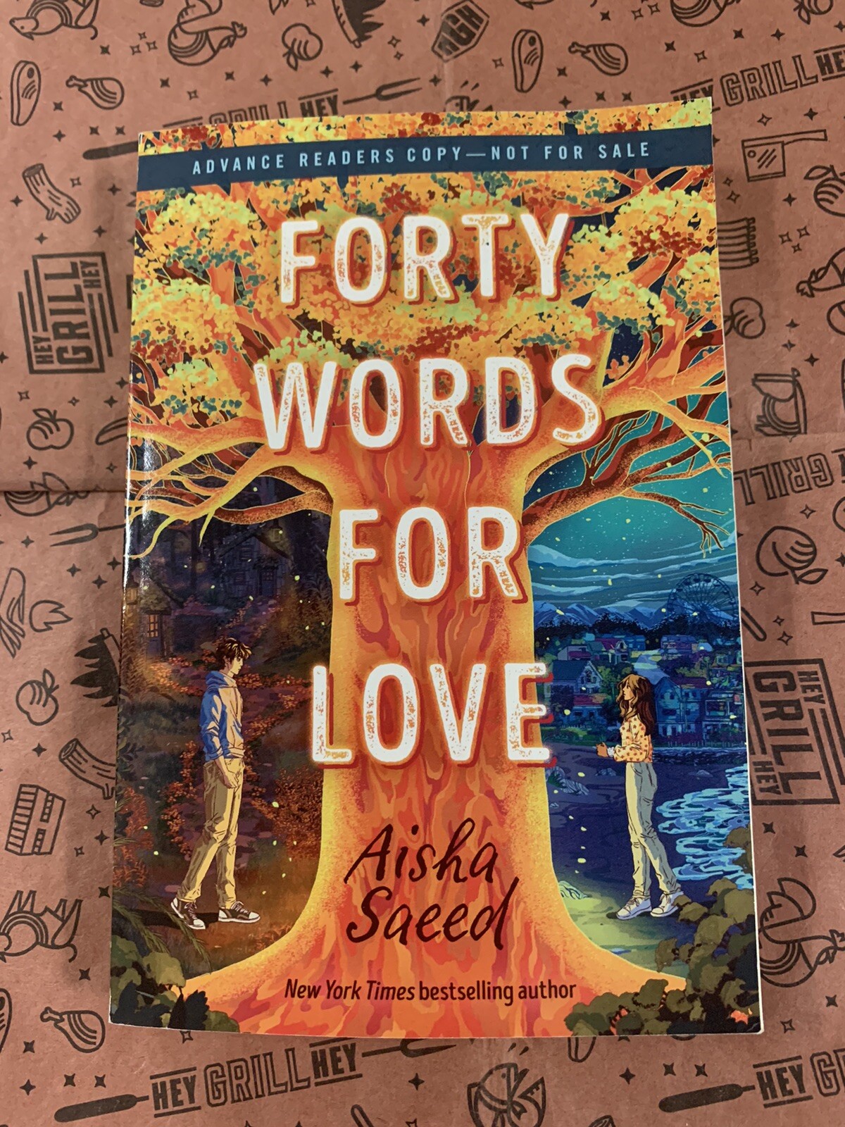 Forty Words for Love by Aisha Saeed (softcover)