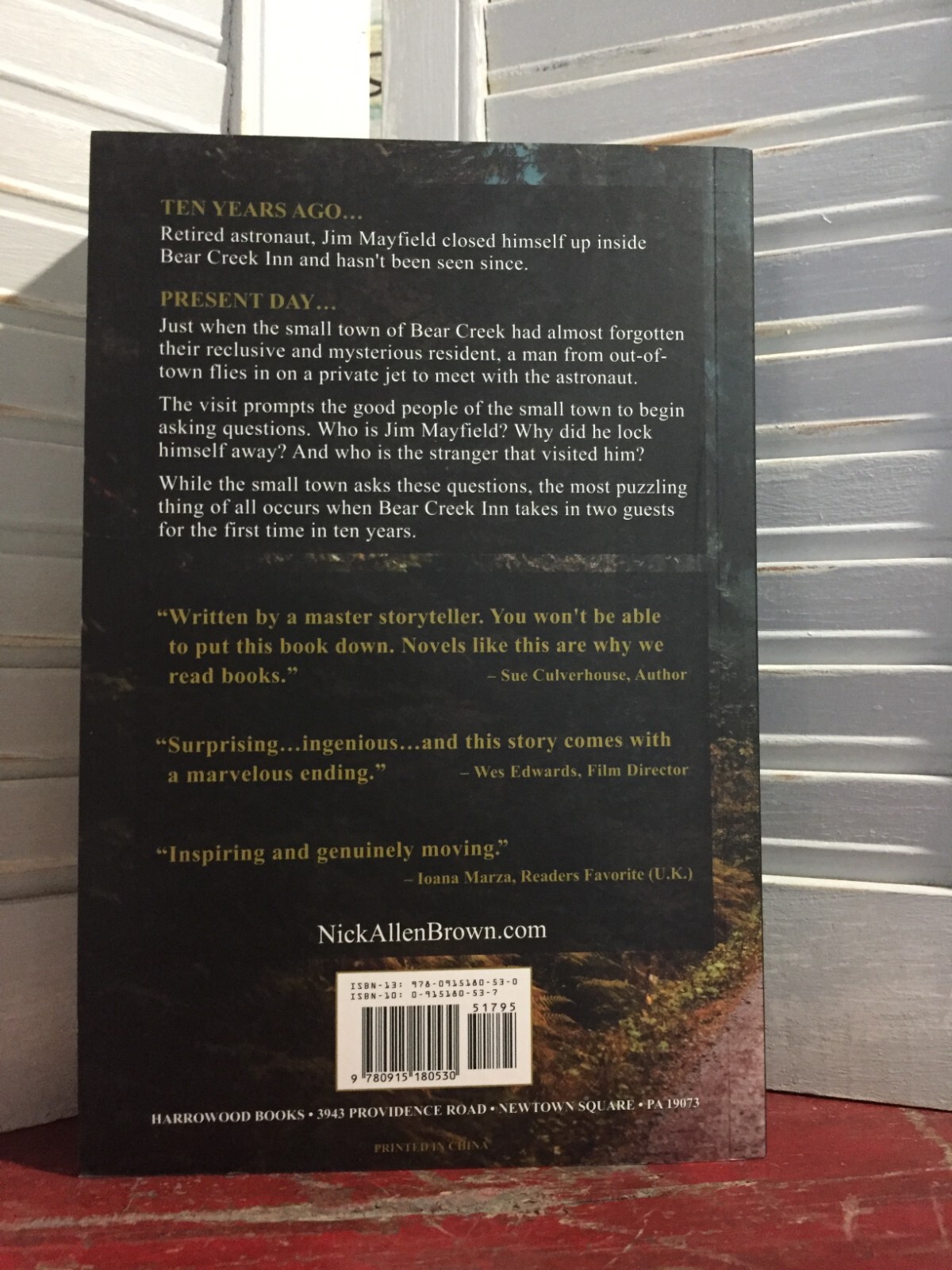 SIGNED – THE ASTRONAUT FROM BEAR CREEK by Nick Allen Brown (2015, Paperback)