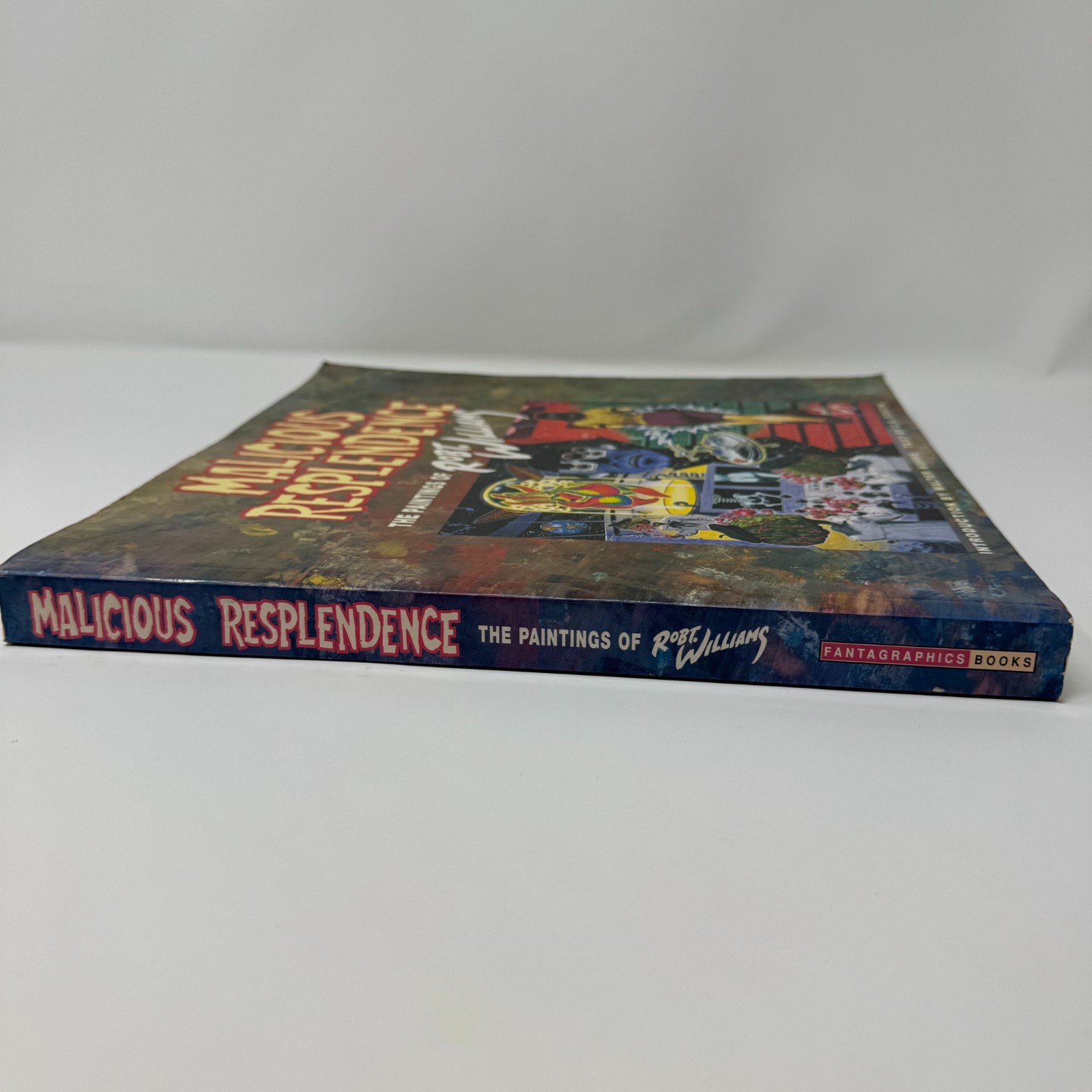Malicious Resplendence: Paperback By Robt. Williams & Trading Card Set