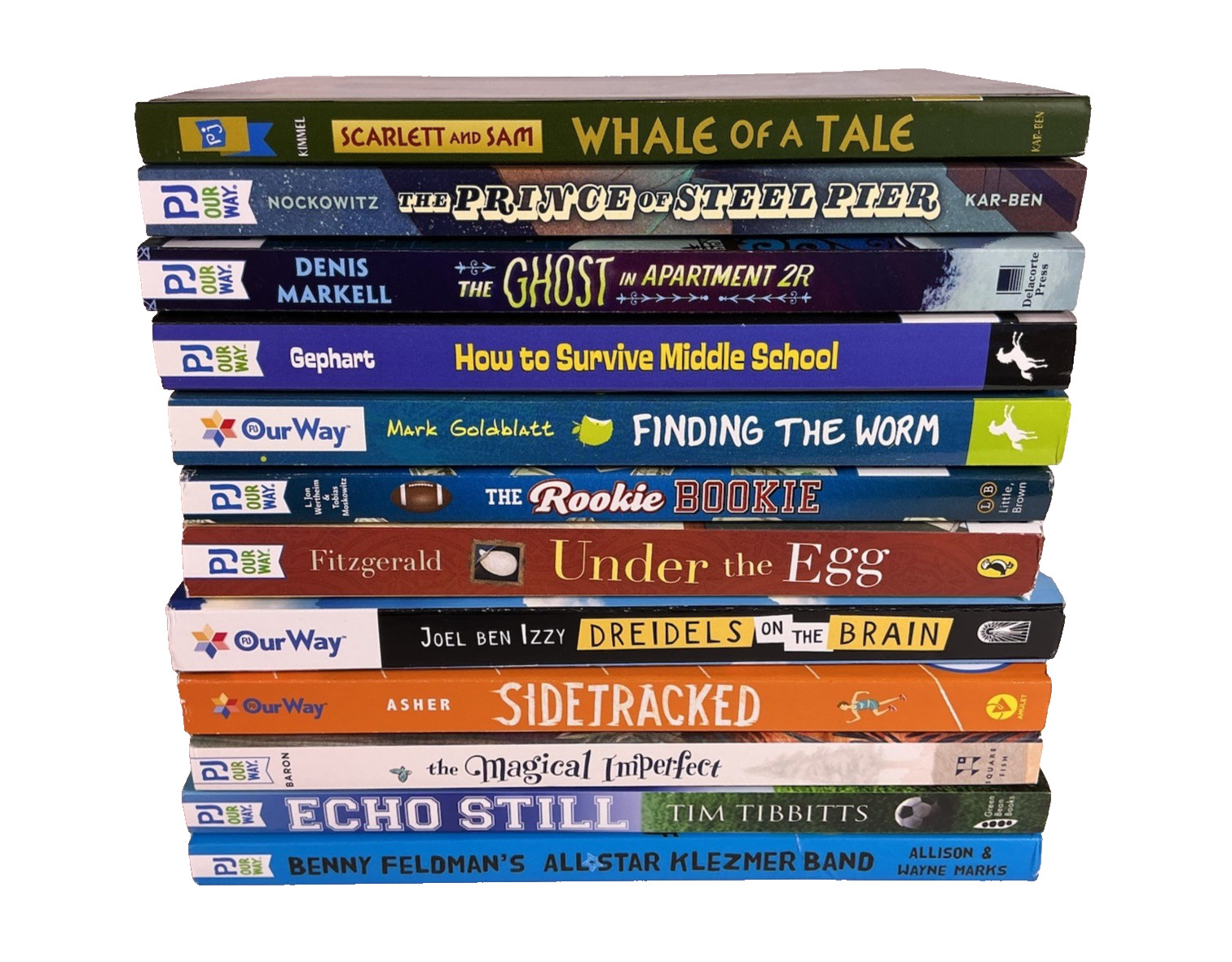 Lot x 12 PJ Library Our Way Children Chapter Books Paperback (Ages 9+) Trade PB