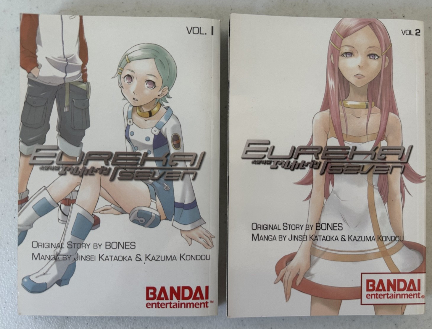 Eureka Seven Bones manga English Bandai Vol 1 2 PB Jensei Kataoka Kondou LFO
