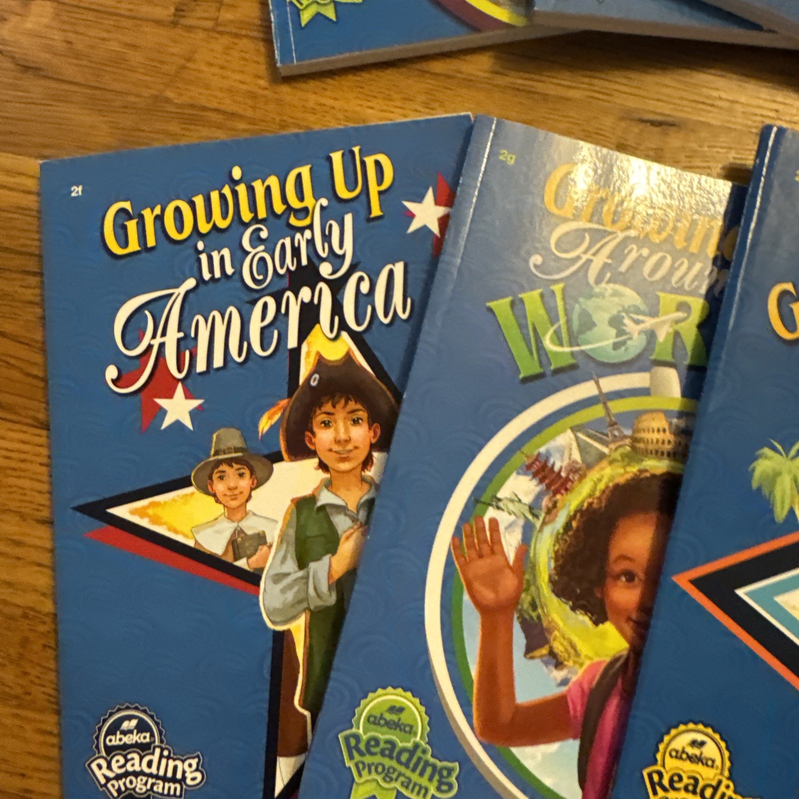 Abeka 2nd Grade Readers 4th Edition Books 9 A-I In Like New Condition