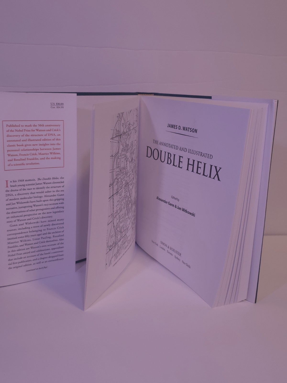 James D. Watson The Annotated and Illustrated Double Helix (Hardback)