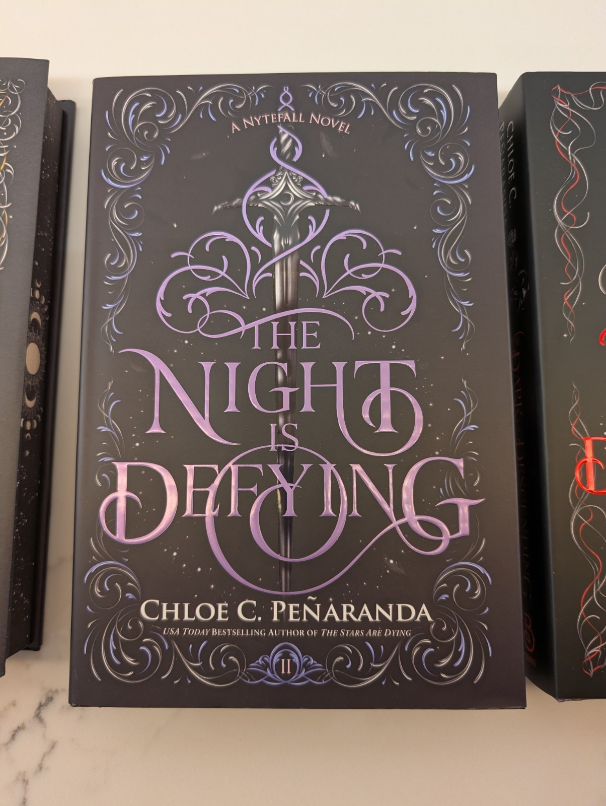 Chloe C. Peñaranda “Nytefall Trilogy” Sprayed Edges 1st Printing -LIKE NEW