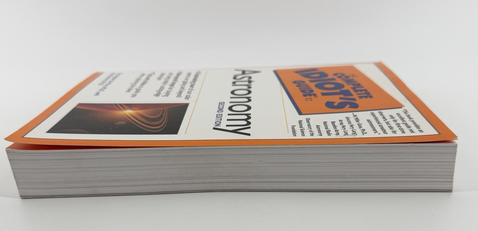 Complete Idiot’s Guide To Astronomy Second Edition Christopher De Pree Book 2001
