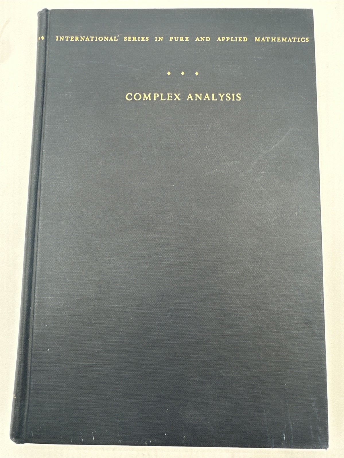 Complex Analysis Lars Ahlfors 1953 One Complex Variable 247 Pages