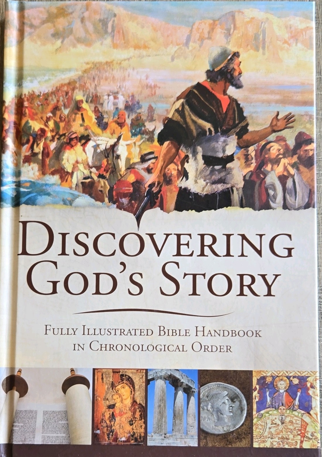 Standard Publishing Discovering God’s Story Illustrated Bible Handbook HC 2010