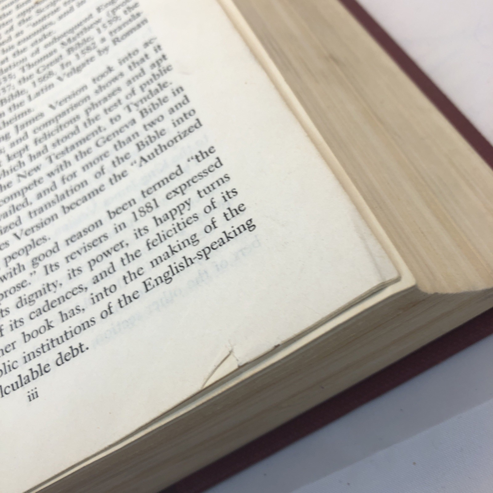 The Holy Bible Revised Standard Version (RSV) 1952 Nelson Red Hardcover Vintage