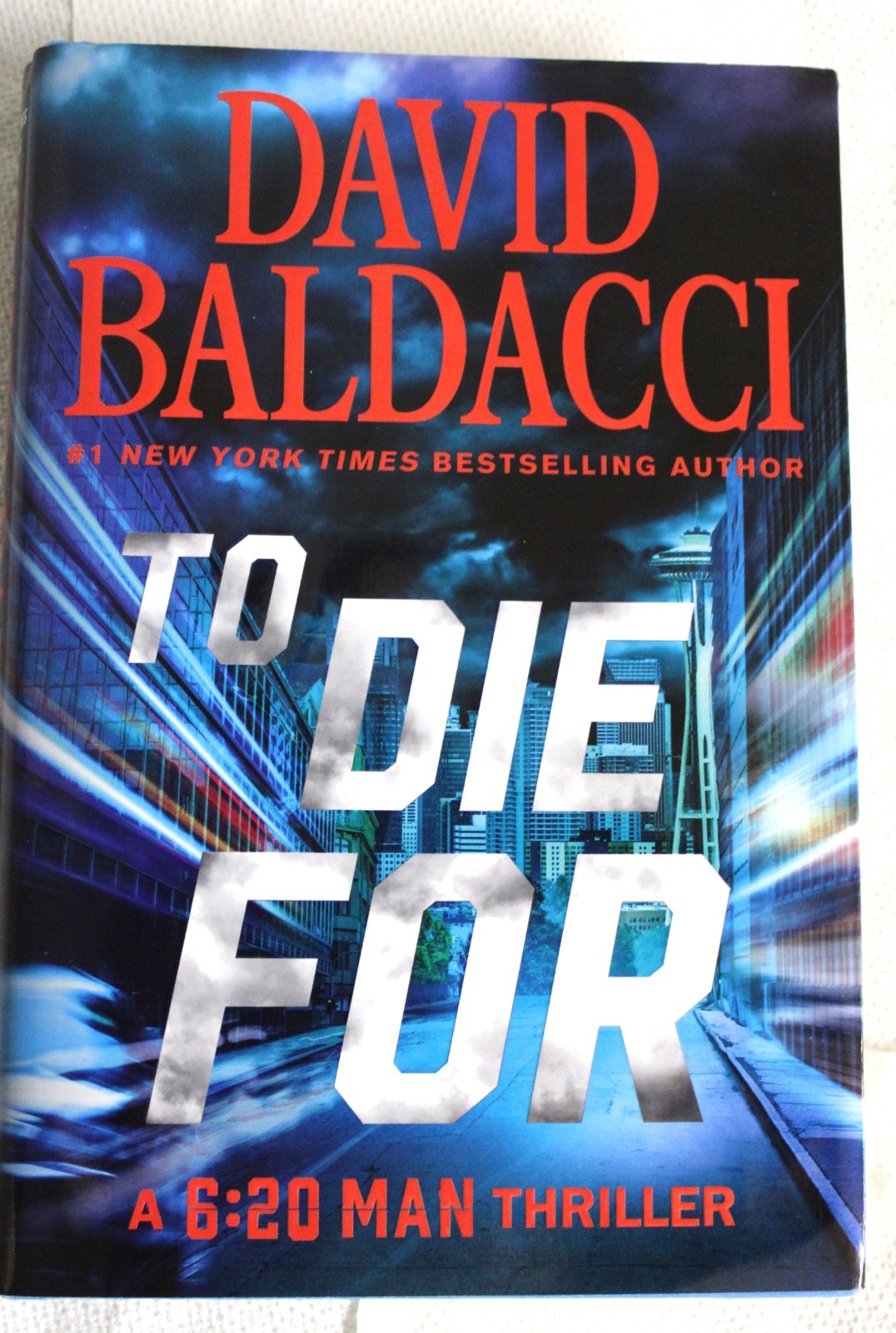 To Die For, A 6:29 Man Thriller, by David Baldacci-New-HC/DJ-1st Edition/1st Prt