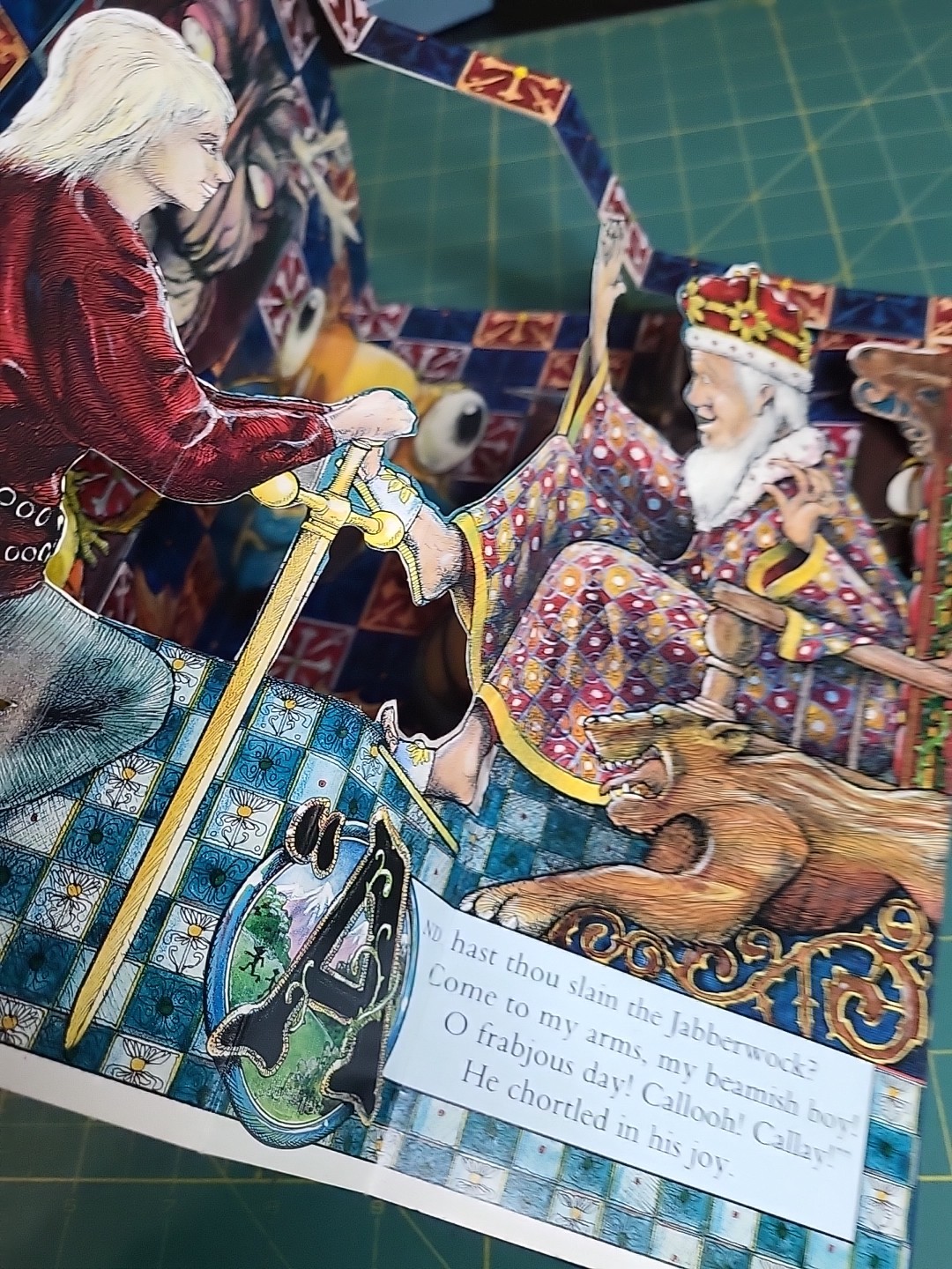 Jabberwocky A Book of Brillig Dioramas Graeme Base Book