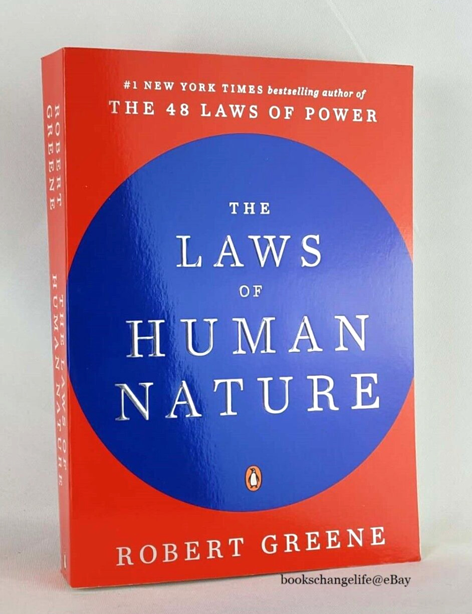 ROBERT GREENE THE LAWS OF HUMAN NATURE Paperback Brand NEW