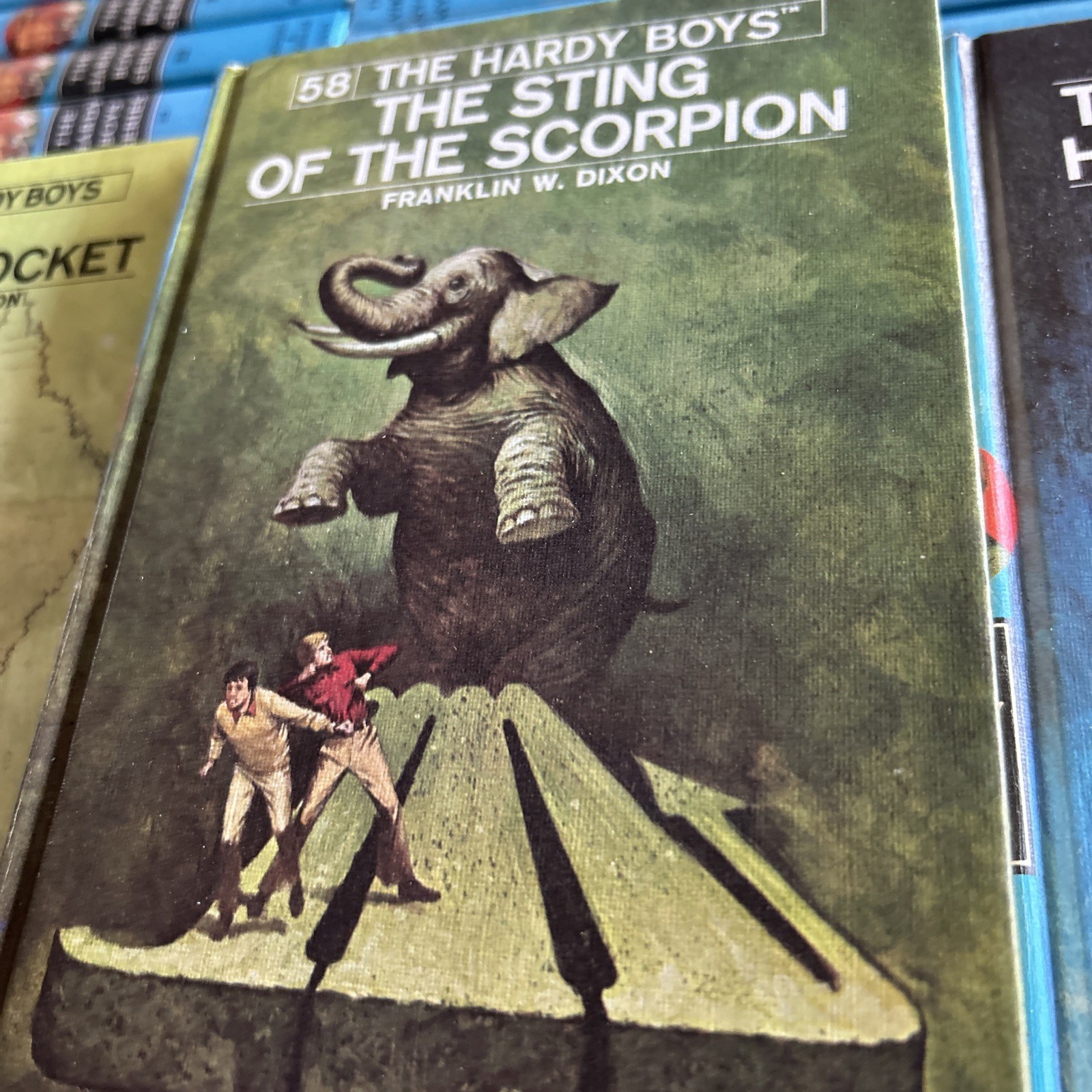 Hardy Boys Complete # 1-58 & HC Blue Covers Like New 60s to 80s