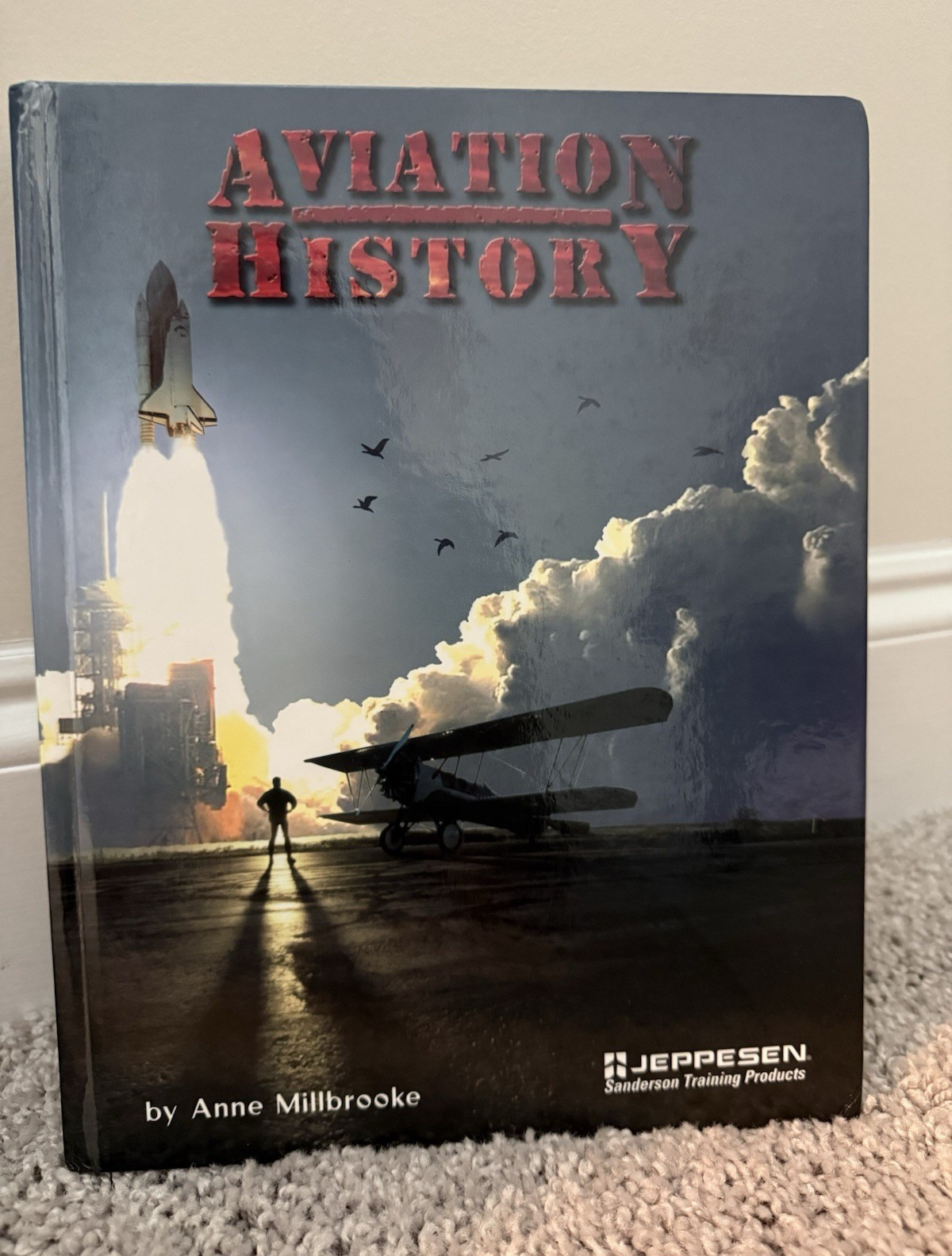 Jeppesen Sanderson Aviation History by Anne Millbrooke Hardcover 1999 Illus