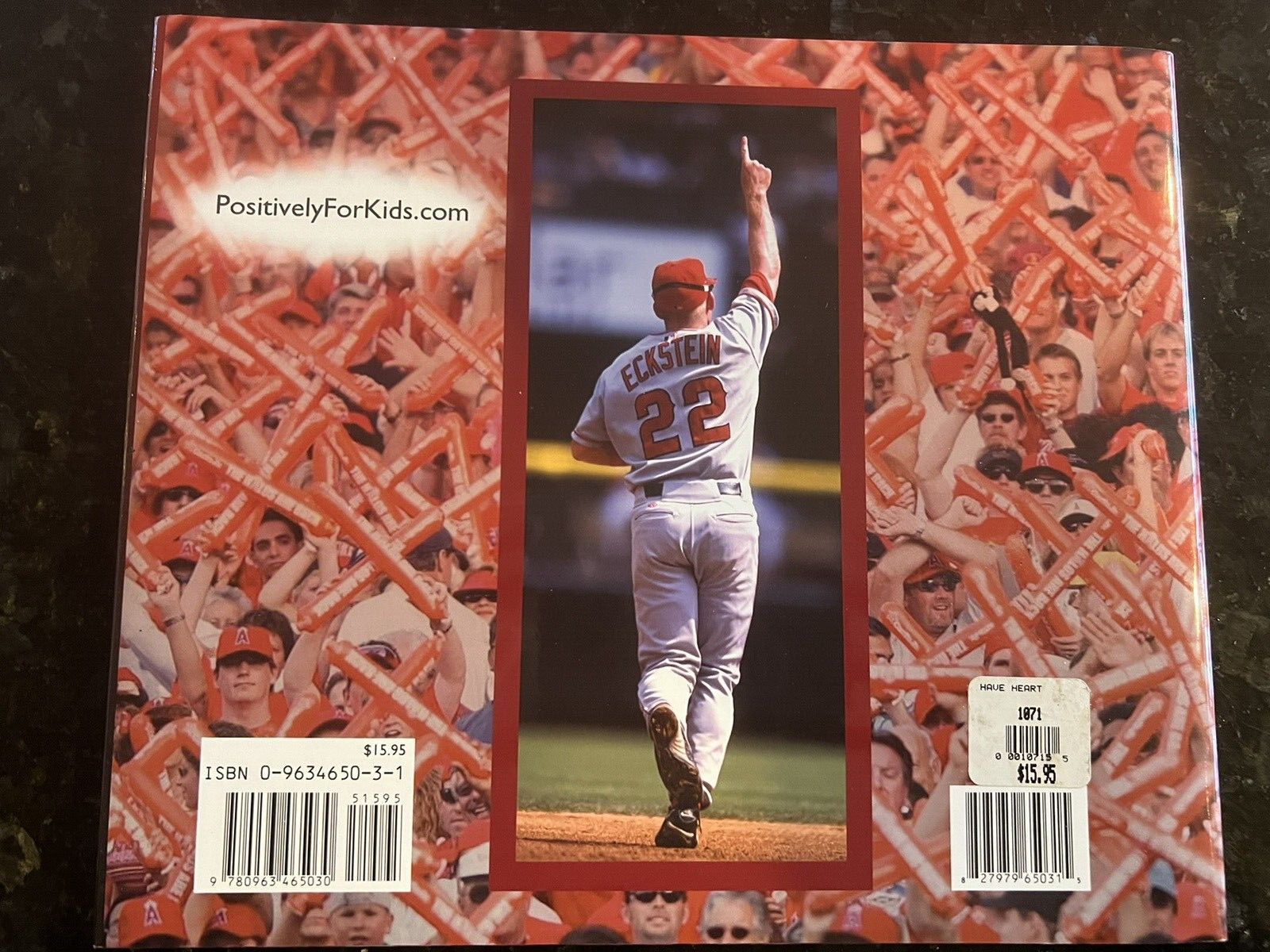 David Eckstein: Have Heart with Greg Brown – Hardcover – SIGNED