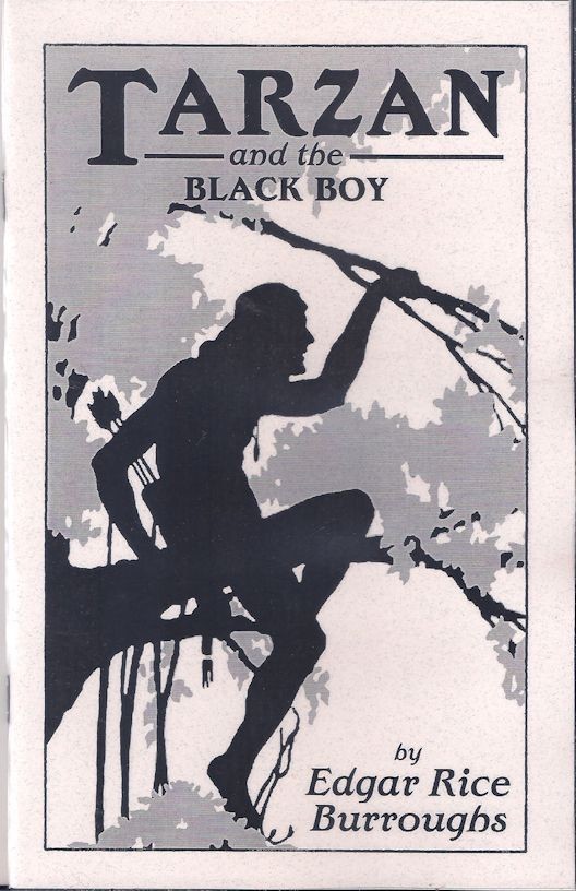 Tarzan and the Black Boy – Edgar Rice Burroughs – Sabre Press 2025 Chapbook