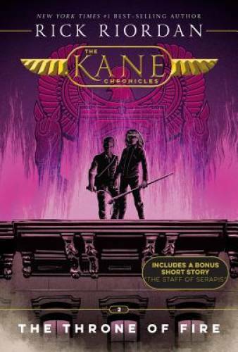The Kane Chronicles, Book Two The Throne of Fire (new cover) – VERY GOOD