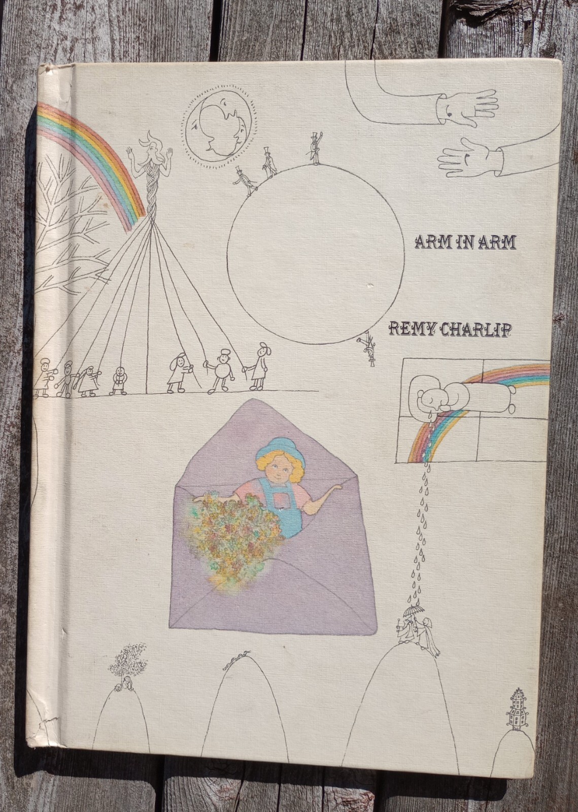 Vtg Arm in Arm Remy Charlip 1969 First Edition Parents Magazine Press Book HC