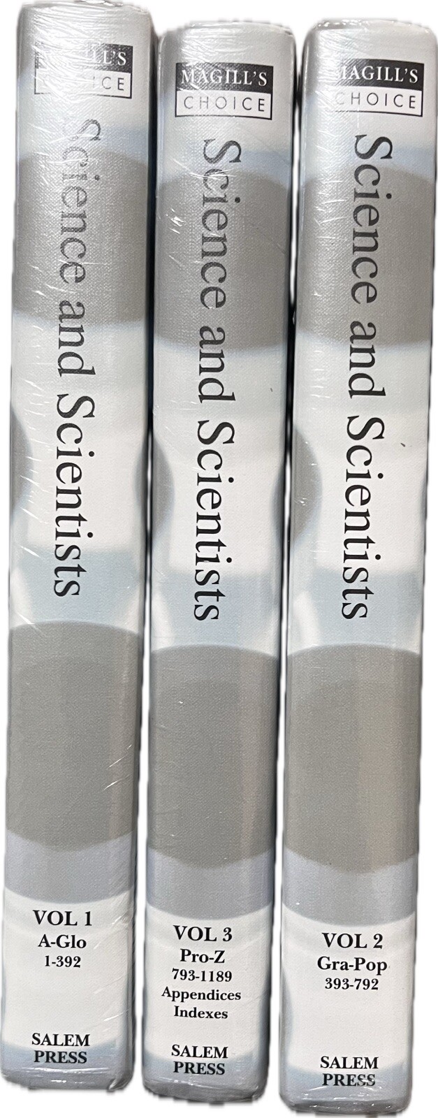 Science And Scientists Book Set 3 Volumes Hardcovers Magill’s Choice 2006