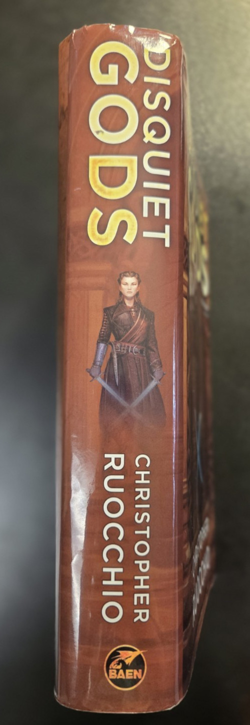 Disquiet Gods (Christopher Ruocchio) Sun Eater Book Six, Hardcover 1st Ed (Baen)