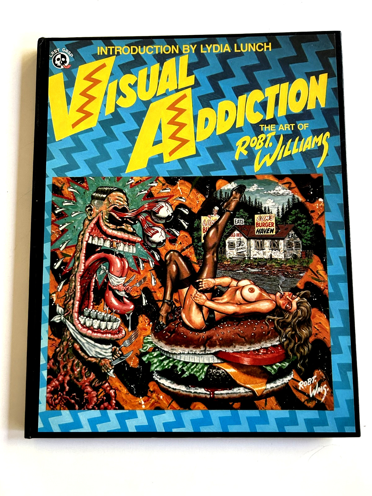 ROBERT WILLIAMS – VISUAL ADDICTION, SIGNED AND NUMBERED #354/ 400 – HARDCOVER